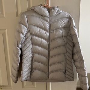Michael Kors Women's Gray Puffer Jacket size M